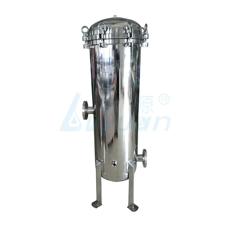 10 20 30 40 inch Food grade stainless steel cartridge filter housing ss316/304 for industrial water filtration
