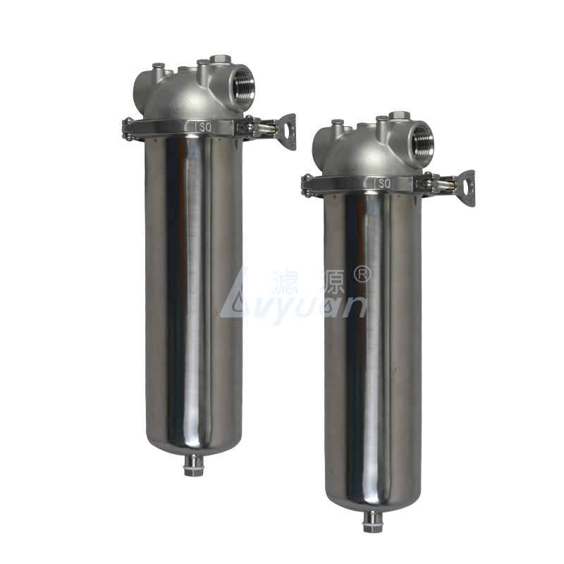 Cartridge filter housing series 316L stainless steel clamp filter housing