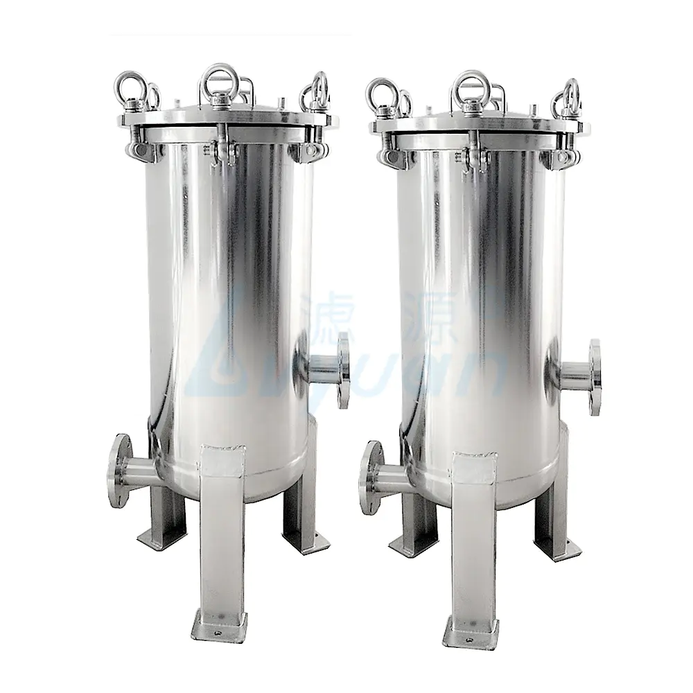 China Factory supply cartridge filter stainless steel housing for water purification
