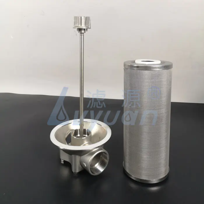 Industrial SS304 316L polished stainless steel 10 20 inch SS filter housing for 10 micron liquid filter
