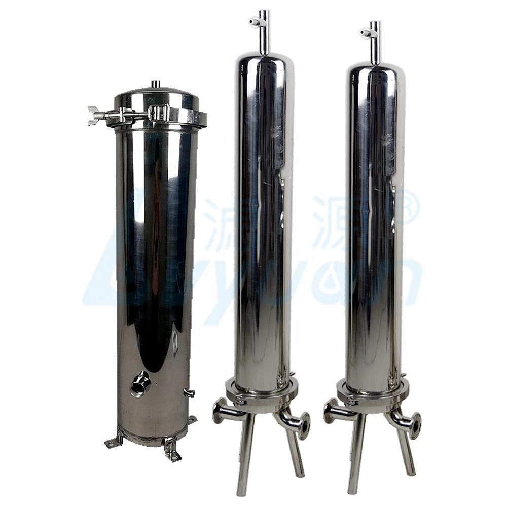 Industrial water filter system stainless steel housing cartridge filter for drinking water