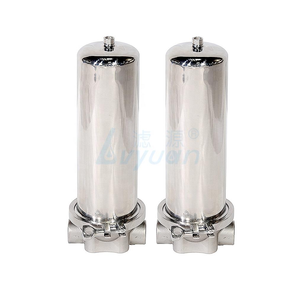 5 10 20 30 40 inch stainless steel water filter/ ss single cartridge filter housing for liquid filtration