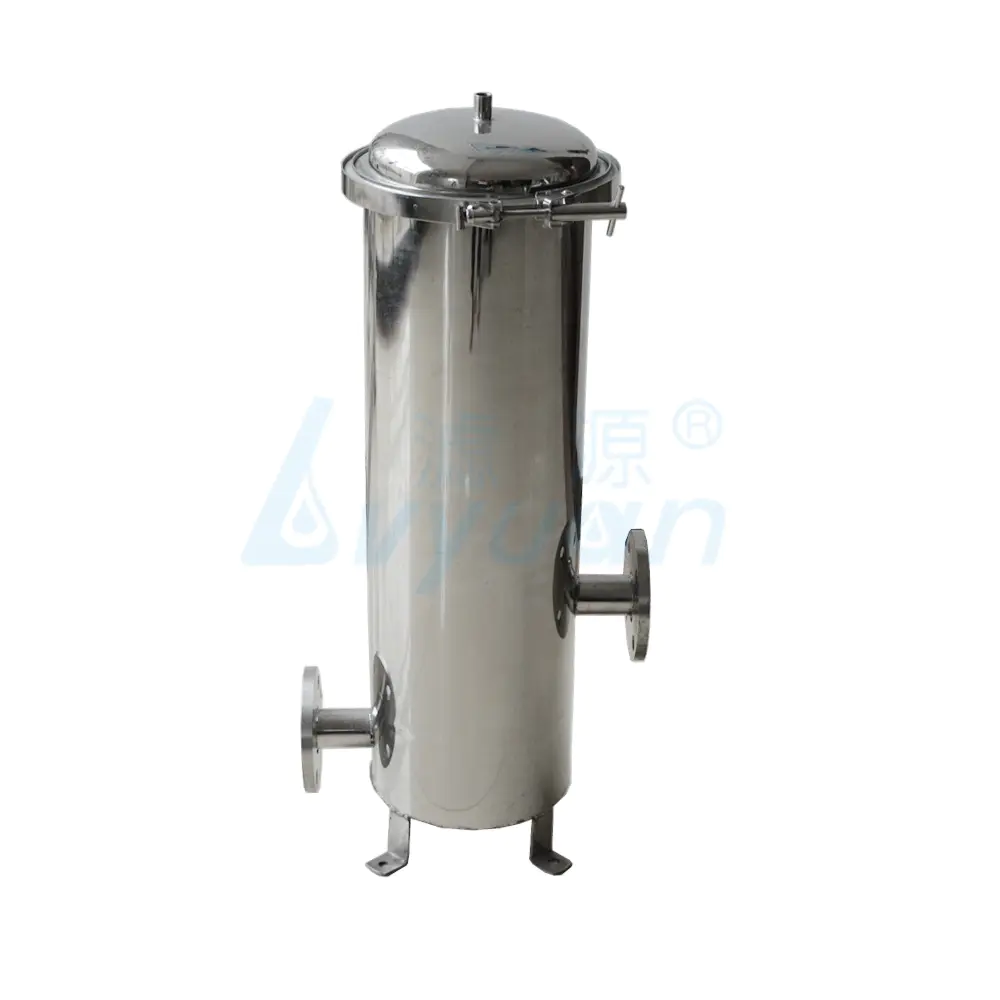 ss304 ss316 stainless steel water filter housing /cartridge filter housing for industrial water pre-filtration