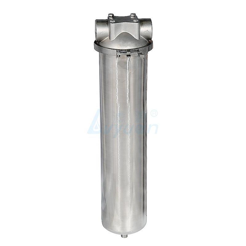 housing filter 20 inch water filter ss housing with cartridge for water treatment