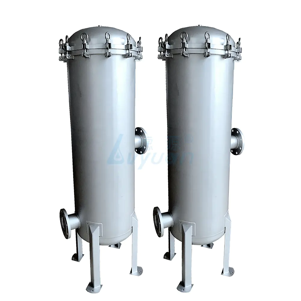 Factory supply stainless steel filter housing for industrial water filtration 304 316 material