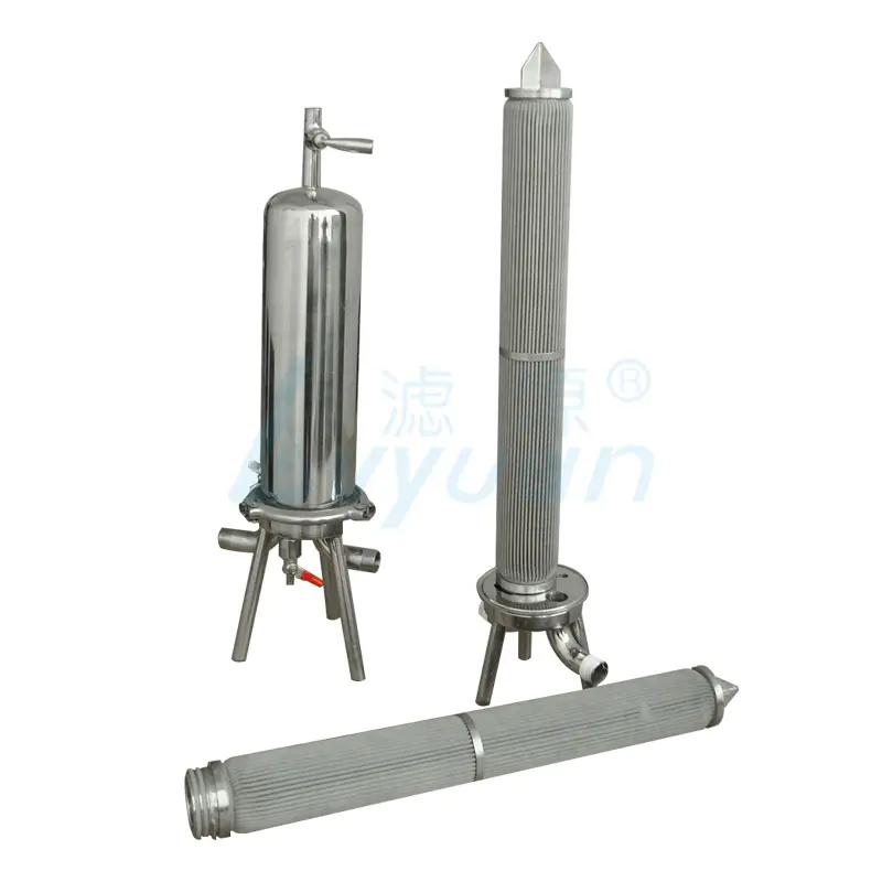 stainless steel cartridge filter housing /water filter 10 inch filter housing clamp for wine/beer filtration
