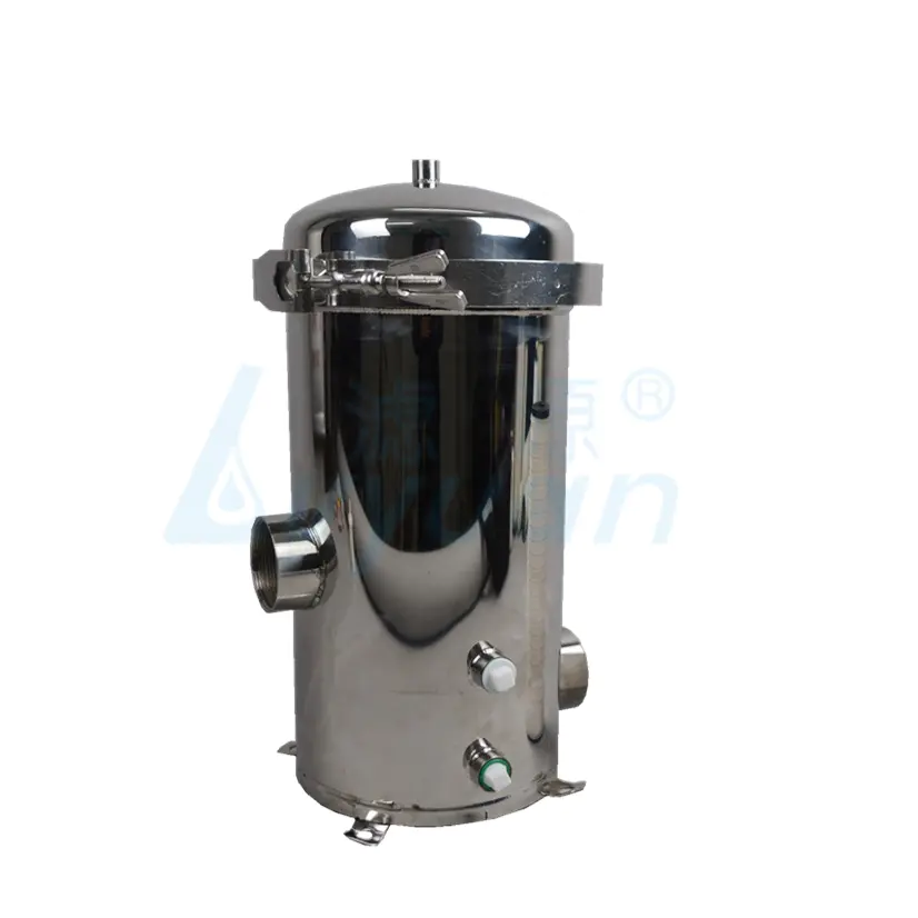 single or multi cartridge filter stainless steel filter cartridge housing 10 20 30 40 inch customized inlet/outlet size
