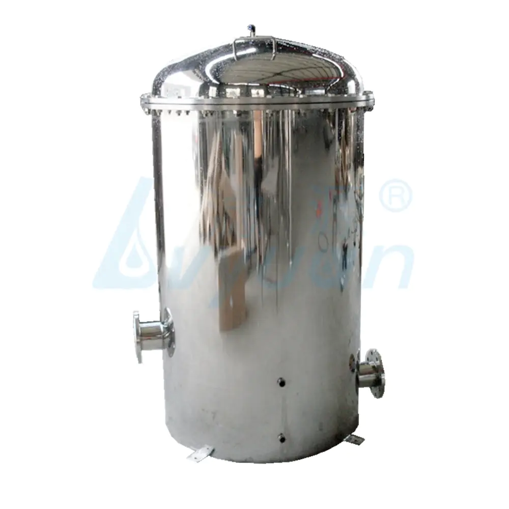 ss304 ss316 Flange type stainless steel multi cartridge filter housing for industrial water filtration