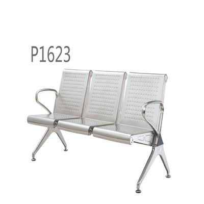 stainless steel airport sofa no folded waiting chair factory price triangle hospital waiting bench public waiting sofa