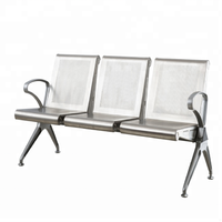 hot sale airport waiting chair stainless steel waiting bench public hospital waiting sofa
