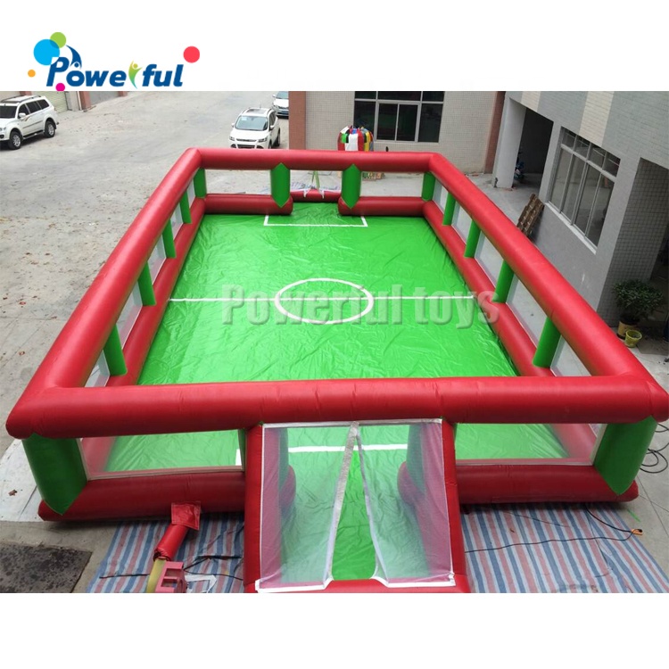 High Quality Outdoor Durable Inflatable Football Field Soccer Arena for Kids