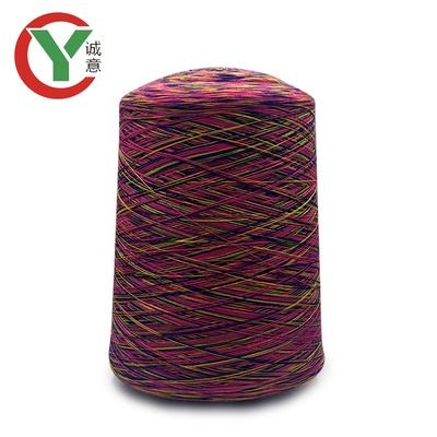 Chinese best price colorful space dyed yarn 100%cotton yarn