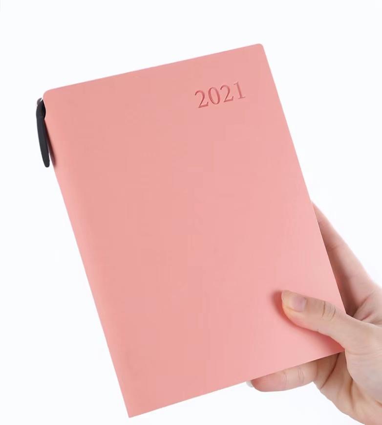 product-Dezheng-Cheap Wholesale A5PU Leather Notebook A4 Soft Cover Books Creative Diary With Pen-im-1