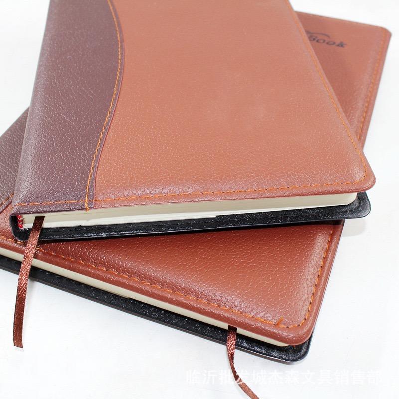 product-Dezheng-A5 Journals Custom Logo Hardcover Notebook Financial Planner Color Change PU Leather-1