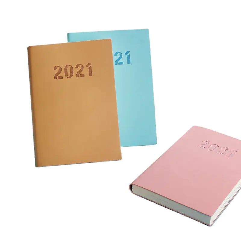 Cheap Wholesale A5PU Leather Notebook A4 Soft Cover Books Creative Diary With Pen