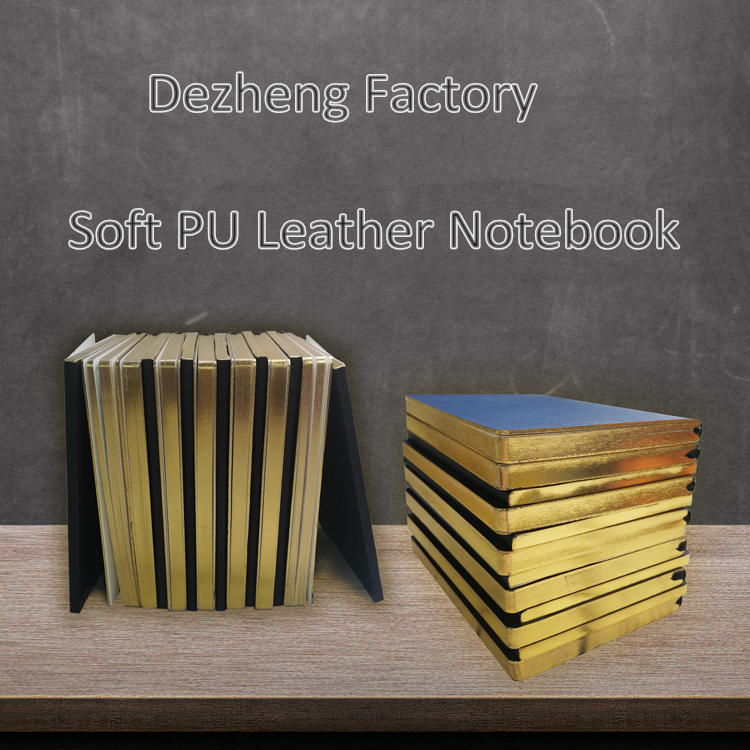 product-Dezheng-Soft Cover Notebook Custom School Notebooks Set Soft Cover A5 PU Leather Notebook So-1