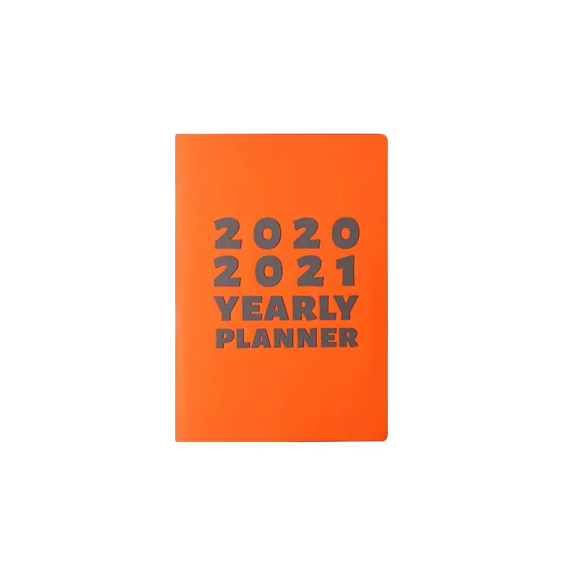 A5 2021 Smart PU Leather Notebook Personalized Day Designer Planner Promotional Agenda