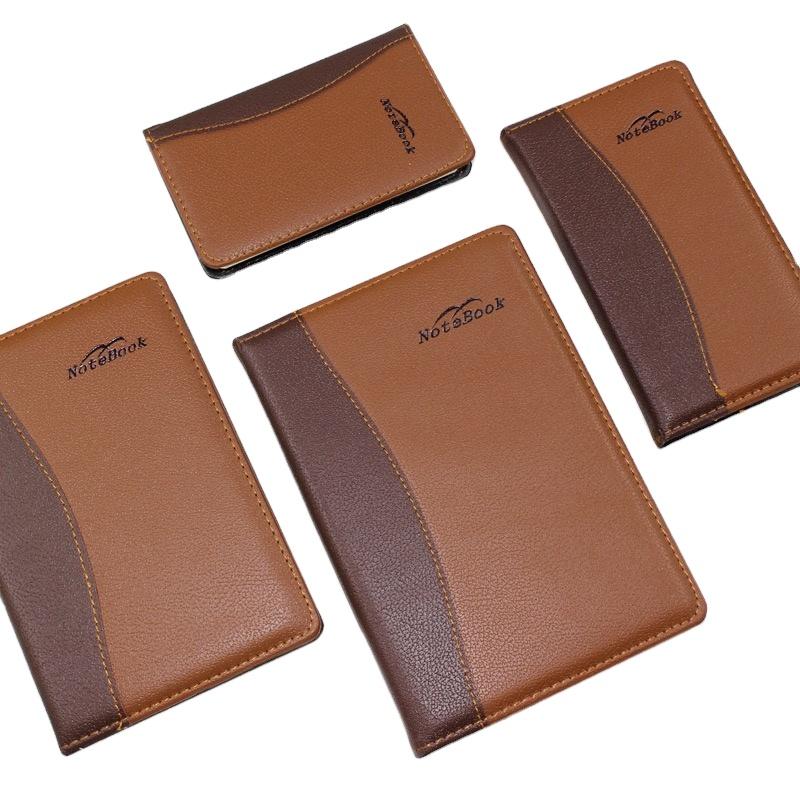 product-A5 Journals Custom Logo Hardcover Notebook Financial Planner Color Change PU Leather Noteboo-1