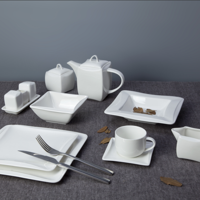 Wholesale western style restaurant use crockery tableware sets