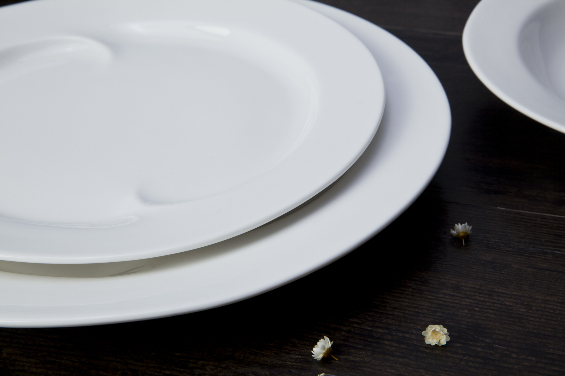 Ceramic dish set dinner plate tableware factory hot selling best price easy cleaning Restaurant white porcelain diner set