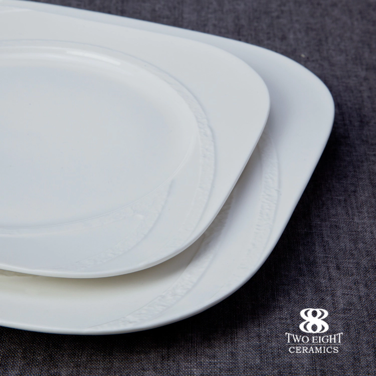 Wholesale catering dinner plates white, turkish dinner set