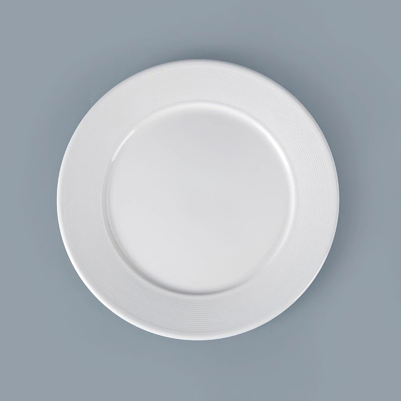 Classic Wholesale White Crockery For Restaurant, Dinnerware Full Set Hotel, Fine Bone China Dinnerware&
