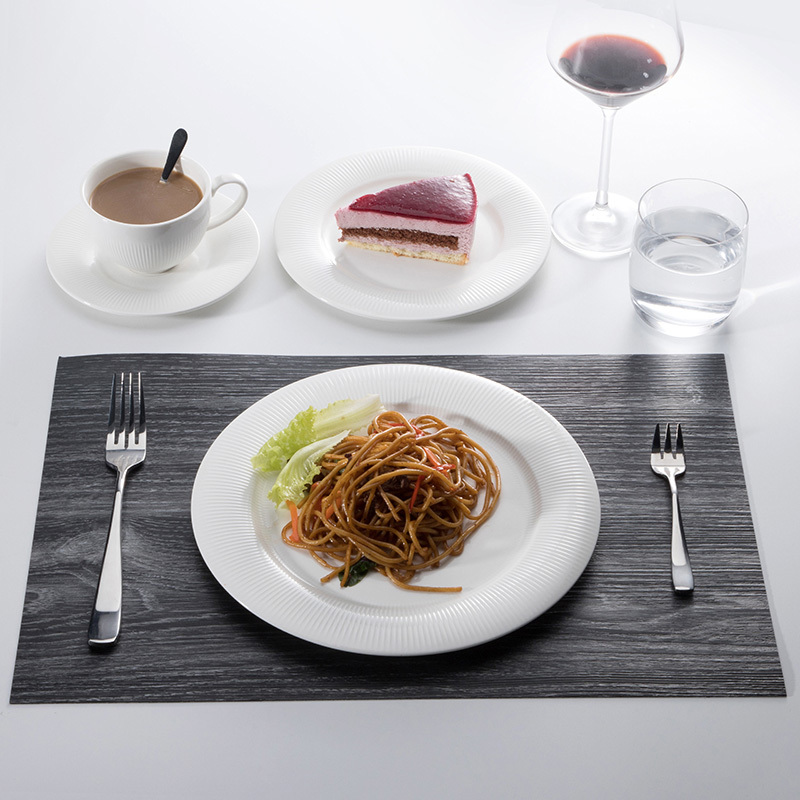 Hotel Supplier Cheap Bulk Tableware Ceramic Dinner Plates, Dinnerware Set Porcelain Coffee Cup, Restaurant Serving Dishes