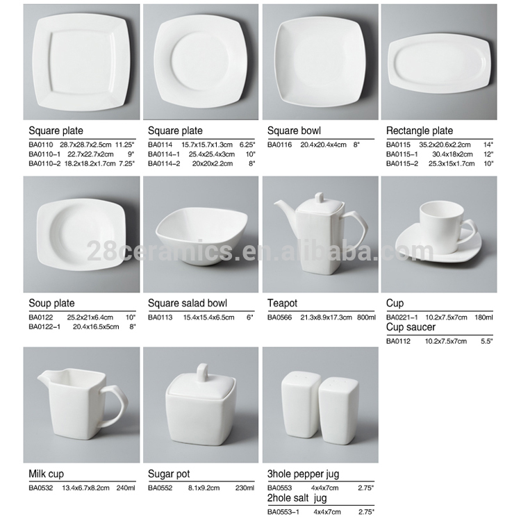 porcelain 180ml tea cup with sauce, unbreakable bone china dinner set