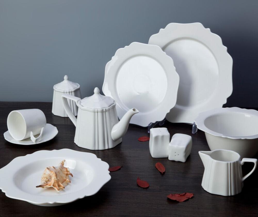 New Product Ideas 2019 Innovative Wedding Plates Sets Dinnerware, White Plates Sets Dinnerware, Buy Bulk Dinnerware Sets