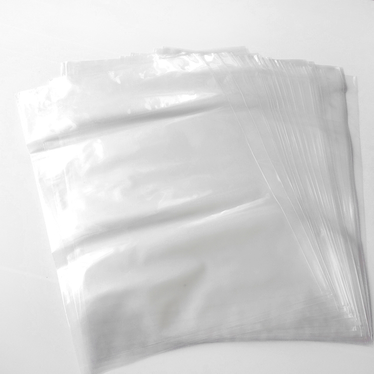 Good quality wholesale plastic bag pe flat pocket bags