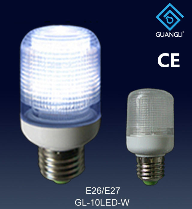GL- 10LED 110V 240V 1w E27 B22 led light bulb for candle light and night light wall lamp