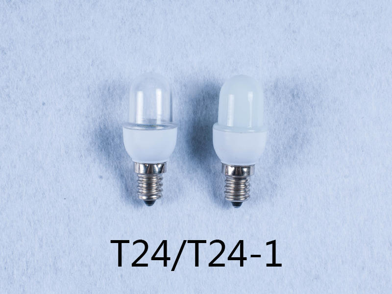 T22/F22/T24 110V 240V 1w E12 E14 led light bulb for candle light and night light wall lamp