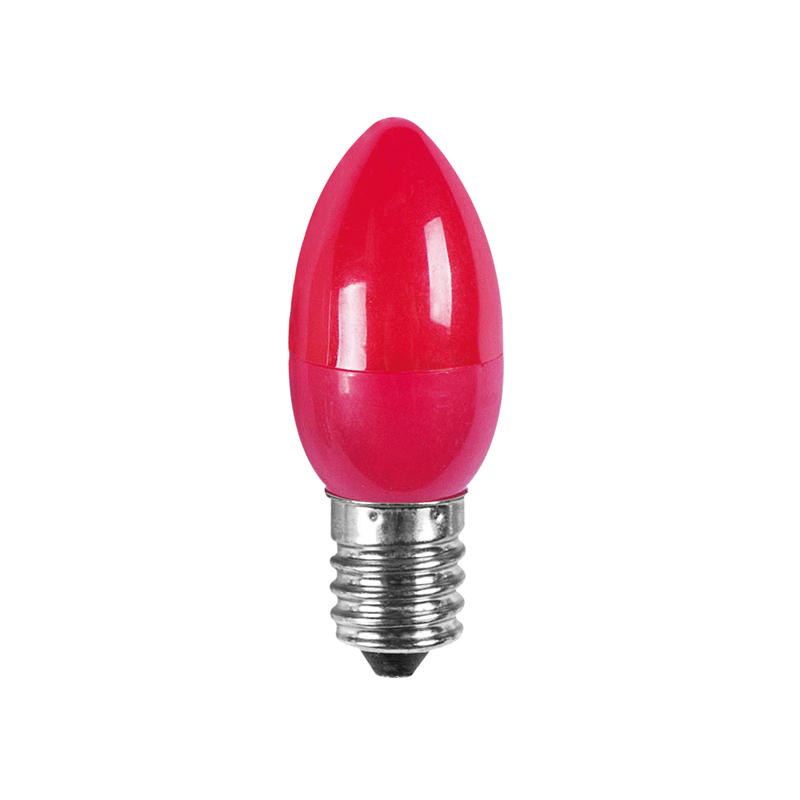 OEM C7 110V 240V 1w E12 E14 led light bulb for candle light and night light wall lamp