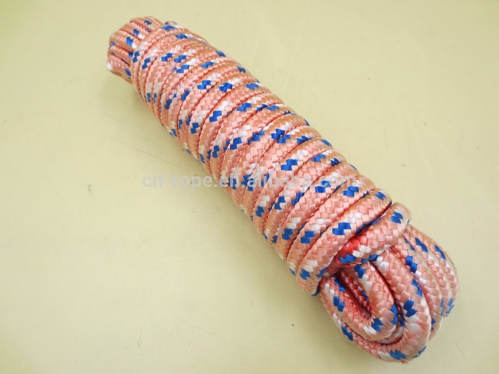 7mm Braid polyester rope for hammock,tent