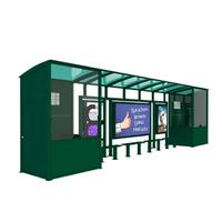 2020 Customized Metal Vending Kois Bus Shelter Design