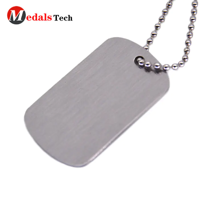 Wholesale military customfashion metal dog tag for man