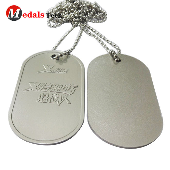 2019 bulk wholesale custom cheap metal blank military dog tag-Medals Tech