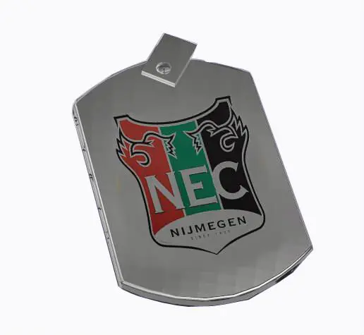 China manufacturer dog identified stainless steel tag with printing logo