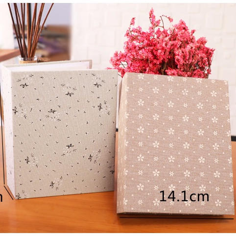 product-Novelty Style Floral Pattern Printing DIY Photo Album With 50 Inner Plastic Sheets-Dezheng-i-1