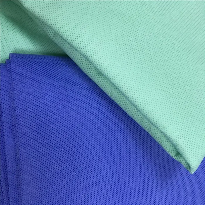 S/SS/SMS blue polypropylene spunbonded nonwoven fabric