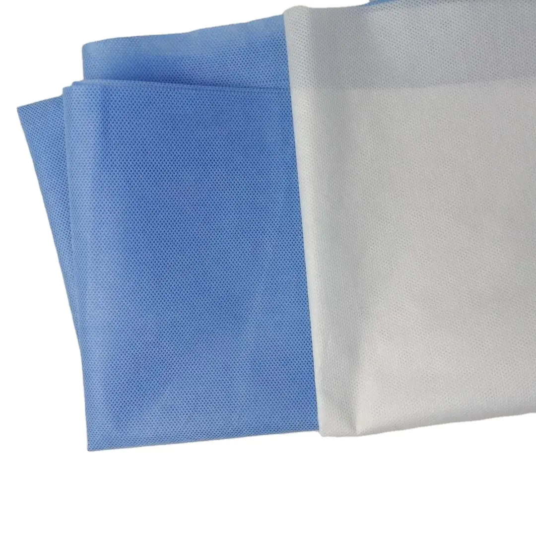 Sunshine factory S/SS/SMS blue polypropylene spunbonded nonwoven fabric