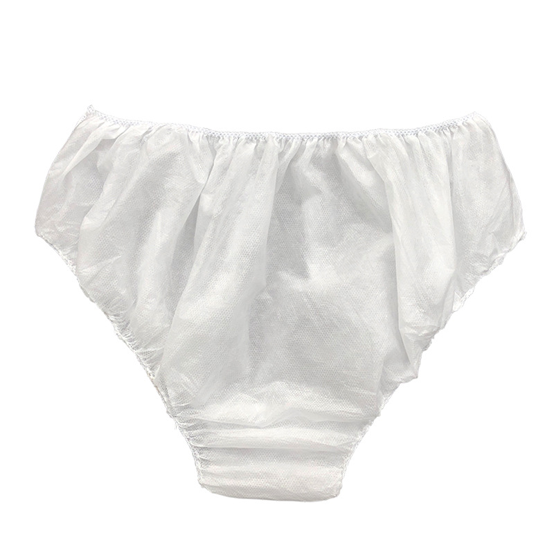 Disposable underwear pp spunbond nonwoven underwear for women travel