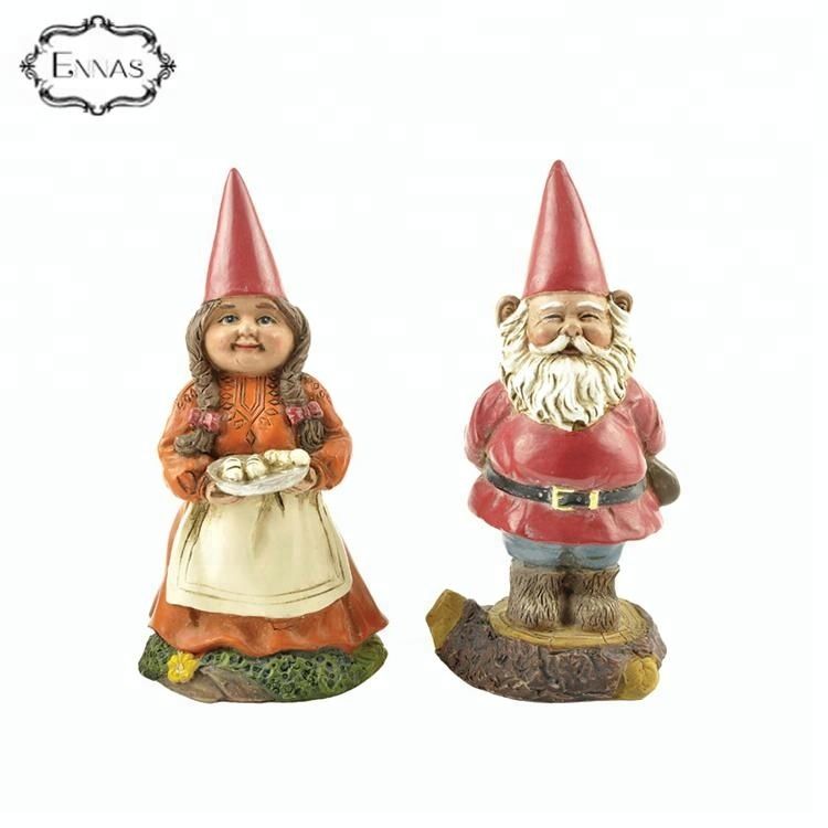 Wholesale Christmas Decoration Mr. & Mrs. Santa Claus Resin Figures