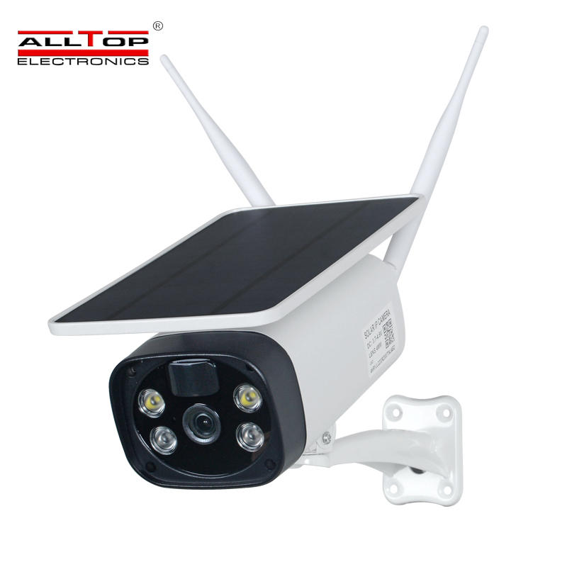 ALLTOP High quality Outdoor Wireless CCTV Security network solar panel security WiFi Camera Solar CCTV Camera
