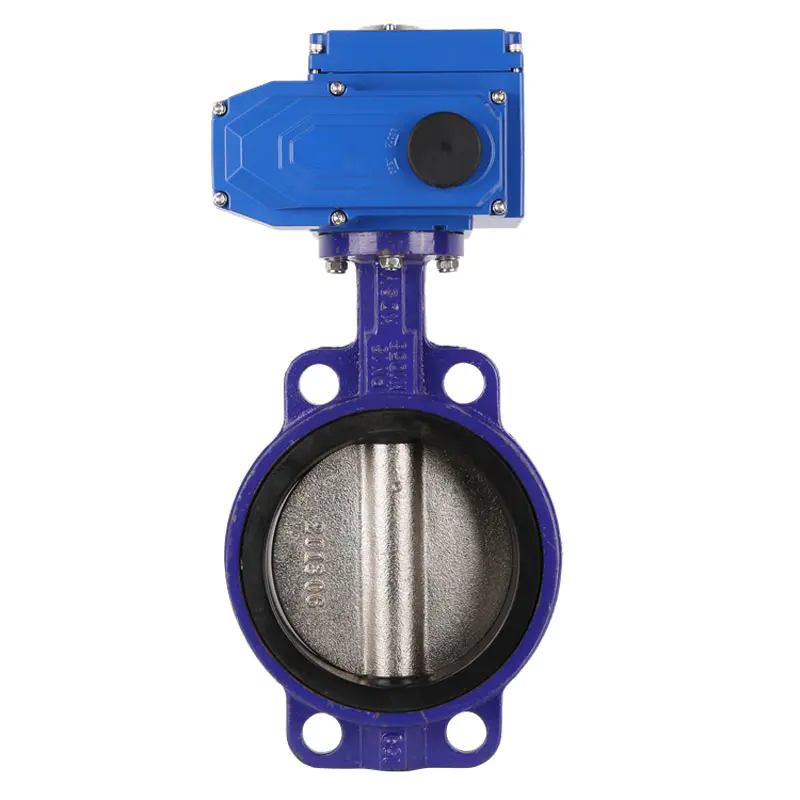 PTAT series water Butterfly Valve stainless steel high temperature high pressure Electric actuator