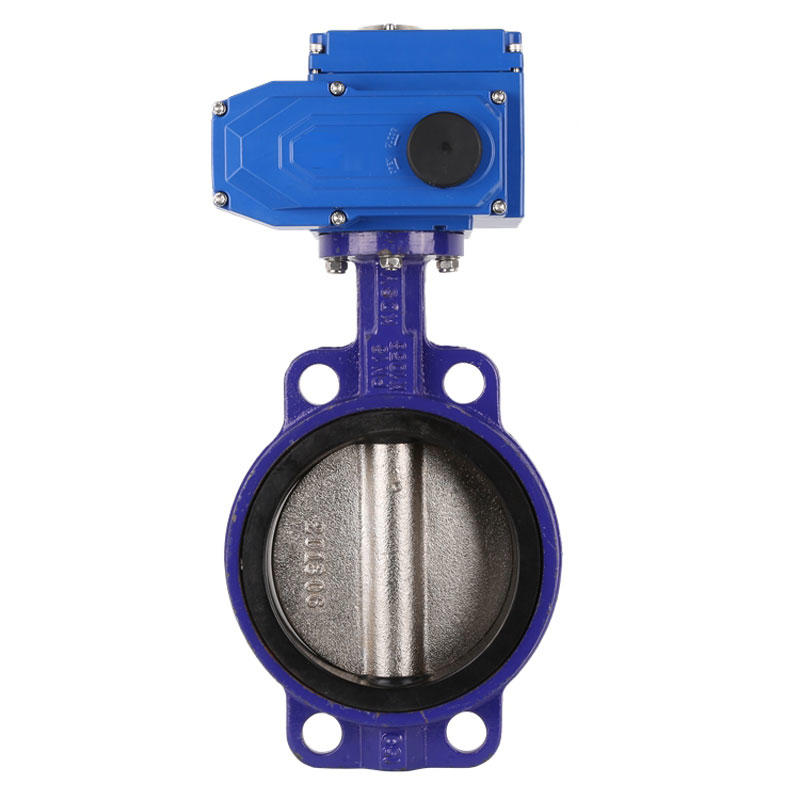 PTAT series water Butterfly Valve stainless steel high temperature high pressure Electric actuator