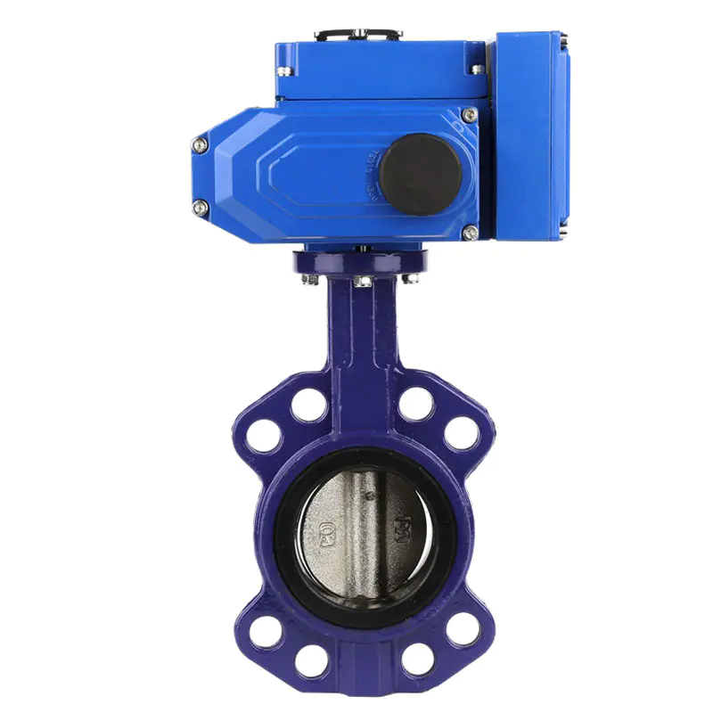 Petrochemical Industry PTQT series 24V triple butterfly valve water ball electric actuator