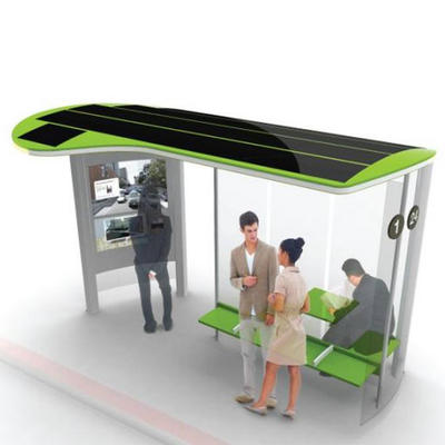 High quality modern bus station shelter design