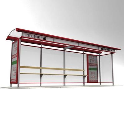 Newest Advertising Solar Bus Stop Station
