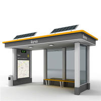 Popular new design solar bus stop